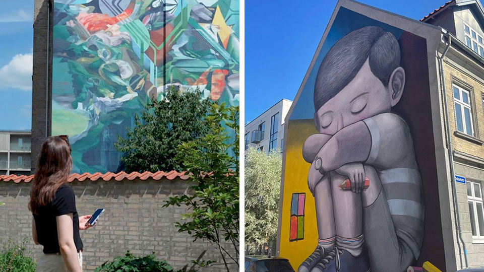 Byvandring & street art i Aalborg