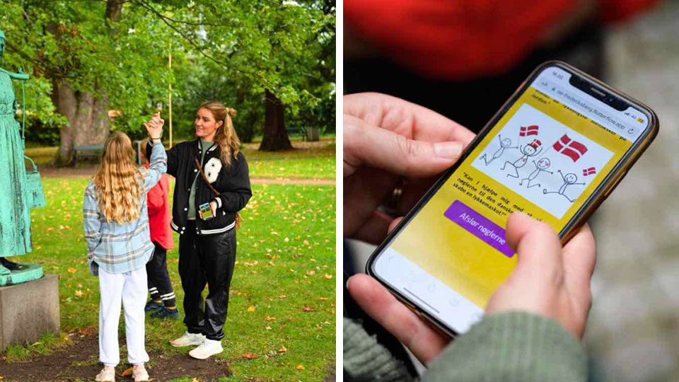 Hyggeligt familieskattejagt på Frederiksberg for både børn og voksne